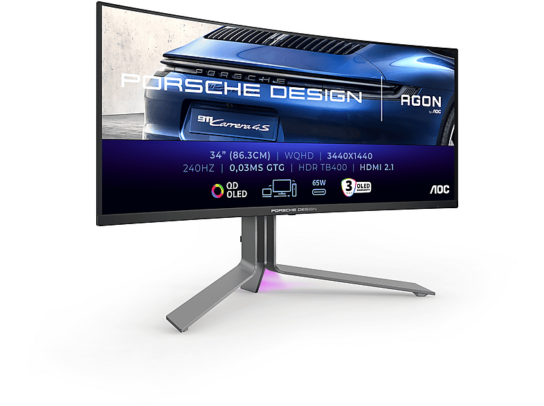 Monitor gaming | AOC Porsche PD34, 34