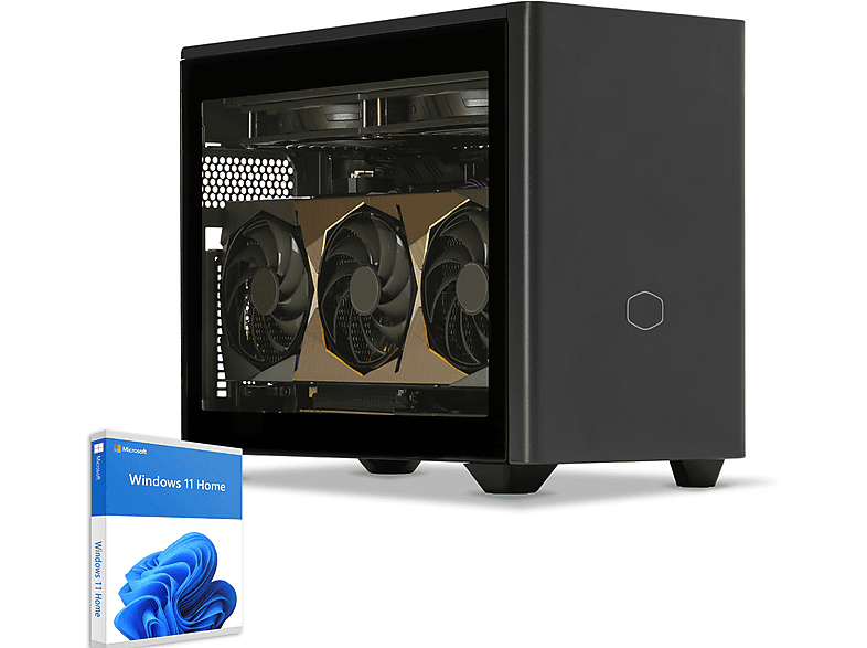 PC Gaming | SEDATECH UCCB003I2I1HF, Intel i5-14600KF 14x 3.5Ghz (max 5.3Ghz), 32 GB RAM, 2000 GB SSD, GeForce RTX™ 4060, Windows 11 (64 Bit), Negro 