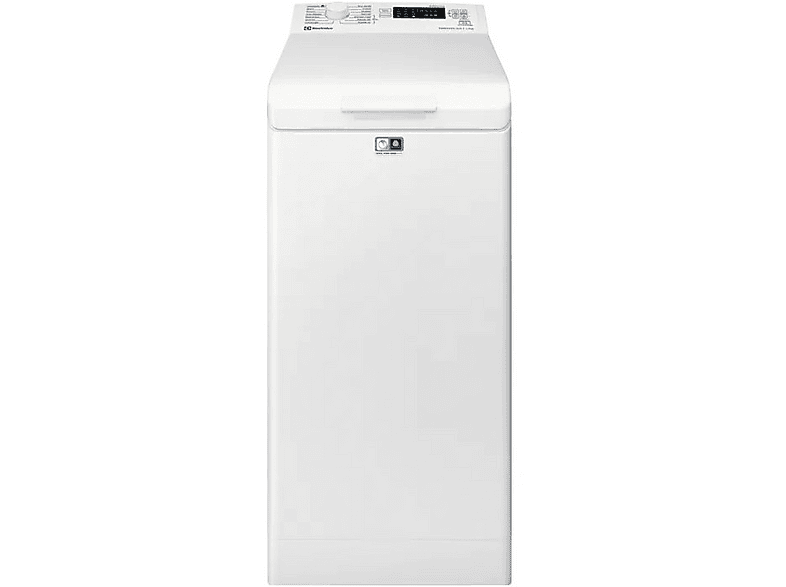 Lavadora carga superior | ELECTROLUX EW2T570L, 7 kg, 10 programas, Blanco