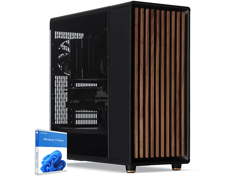 PC Sobremesa | SEDATECH UCC2408I2I1HF, Intel Core Ultra 7 265KF 20x 3.9Ghz (max 5.5Ghz), 32 GB RAM, 2000 GB SSD, GeForce RTX™ 4070 Ti Super™, Windows 11 (64 Bit), Negro