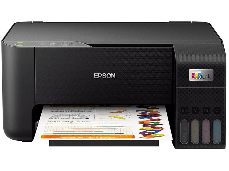 Impresora multifunción tinta | EPSON EcoTank L3230, Inyección de tinta, Negro