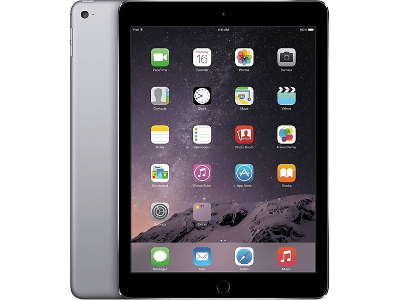 Tablet | APPLE iPad Air 2 (2014) Wi-Fi + 4G, Negro, 64 GB, 9,7