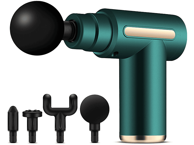 Pistola de masaje | DAM ELECTRONICS Muscular Fascia Gun BX720, Verde Oscuro 