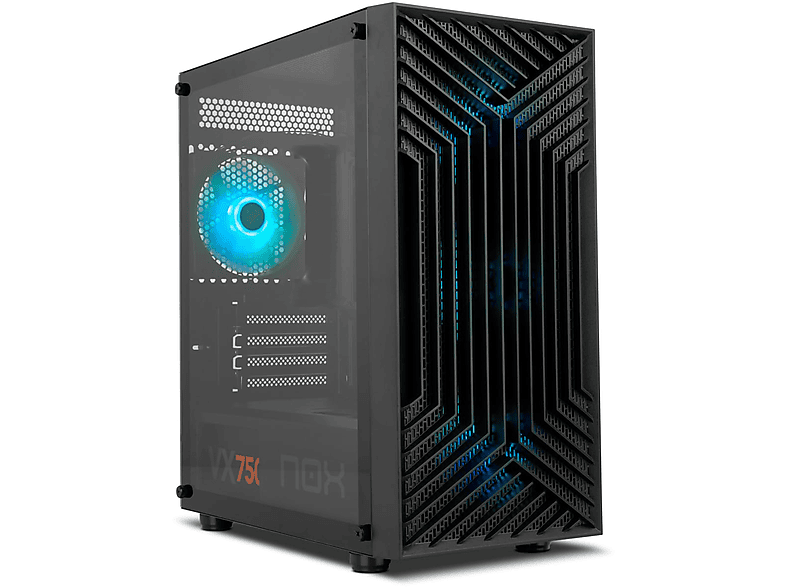 PC Sobremesa | PCBYTE Genesys, Intel Core i7 14700K 20 Cores up to 5,6Ghz Turbo, 64 GB RAM, 2 TB SSD, UHD 770, Windows, Negro