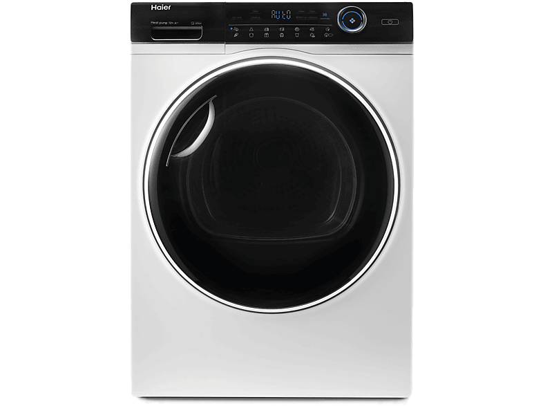 Secadora bomba de calor | HAIER HD100-A2979N-S, Bomba de calor, 10 kg, 14 programas, Blanco 