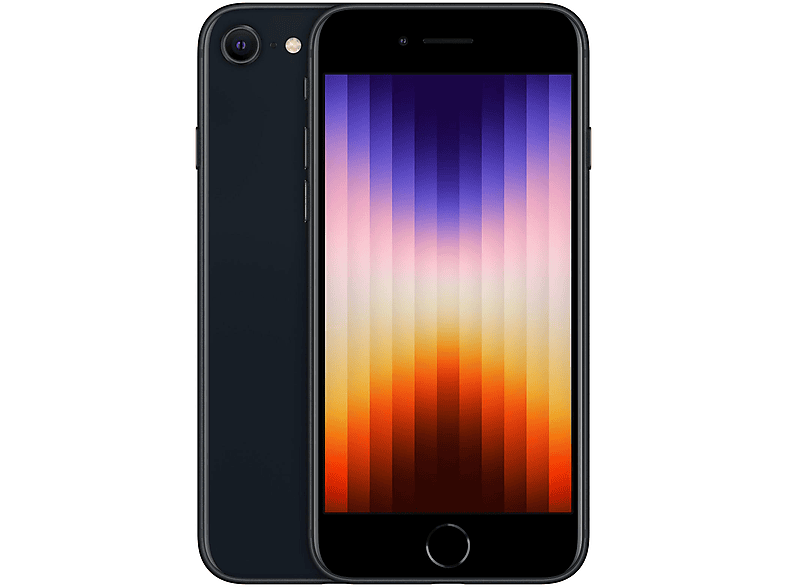 Móvil | APPLE iPhone SE 2022, Negro, 128 GB, 4 GB RAM, 4,7