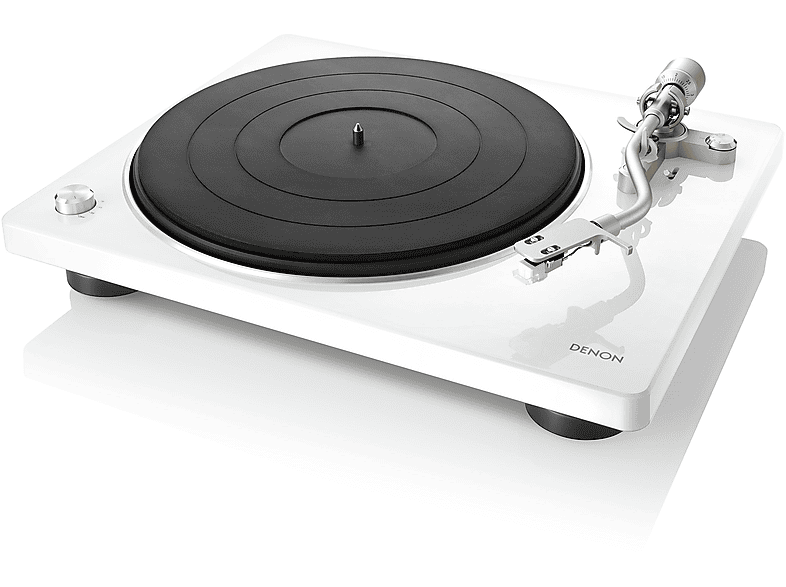 Tocadiscos | DP400WTEM DENON, USB, 33 1/3 | 45 | 78, Blanco