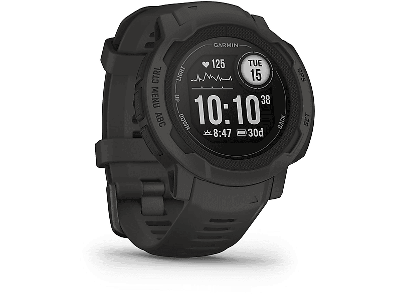 Smartwatch | GARMIN INSTINCT 2 GRAPHITE, Negro 