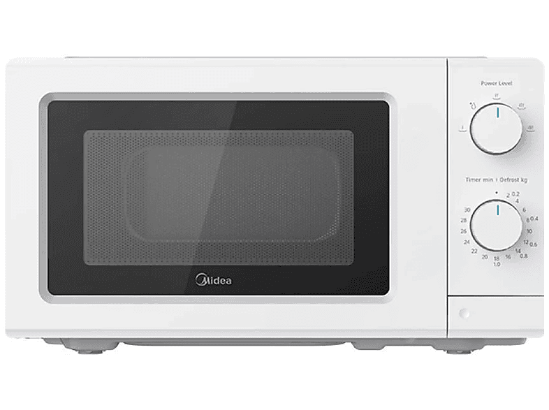 Microondas libre instalación | MIDEA MD-MP012MK-WH, 700 W, 19 l, Blanco 