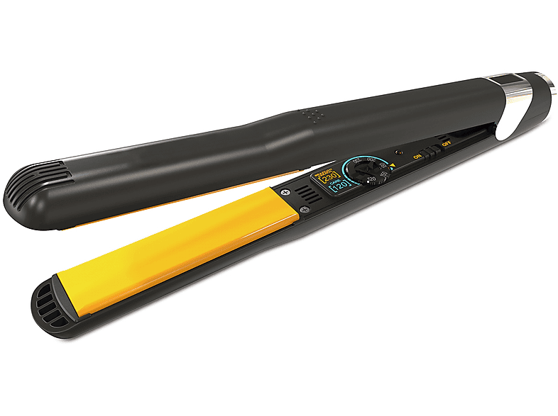 Plancha de pelo | POSTQUAM ELITE GOLD KERATINER, 65 W, 230 °C, Negro 