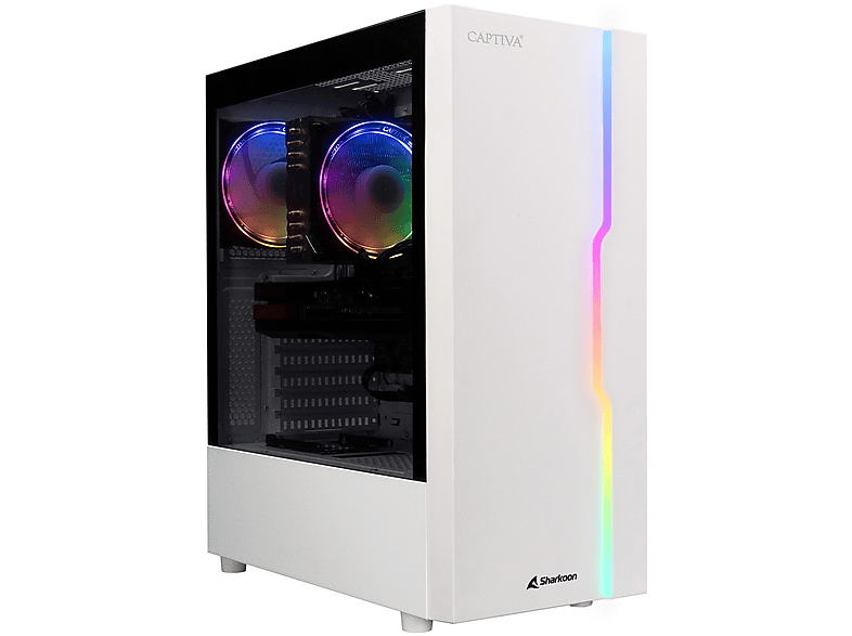 PC gaming | CAPTIVA Advanced Gaming R78-286, AMD Ryzen 9 5900X, 12 Núcleos, 32 GB RAM, 1 TB SSD, GeForce RTX™ 4060 Ti, Windows 11 Home (64 Bit), Windows 11 Home (64 Bit), Blanco 