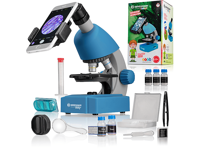 Microscopio infantil | BRESSER JUNIOR BIOLUX 40x-640x 