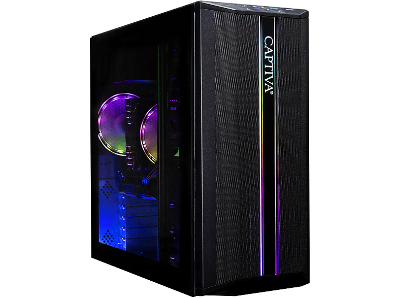 PC gaming | CAPTIVA Advanced Gaming I72-213, Intel Core i5 13400F, 10 Núcleos, 32 GB RAM, 1 TB SSD, GeForce RTX™ 3060, Windows 11 Home (64 Bit), Windows 11 Home (64 Bit), Negro 