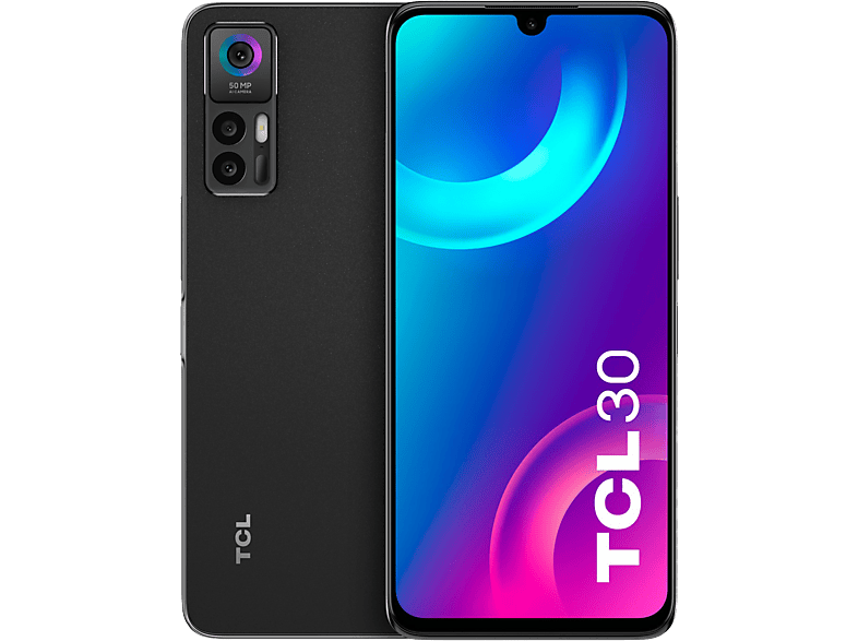 Móvil | TCL 30, Vanta Black, 64 GB, 4 GB RAM, 6.7