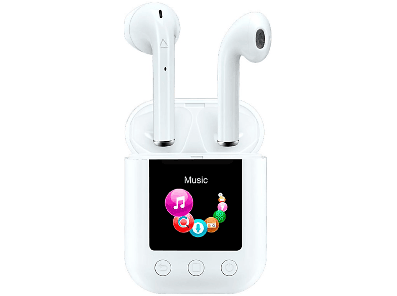 Altavoz | Denver Electronics Twm-850 Auriculares Blancos DENVER, Circumaurales, Bluetooth, Blanco 