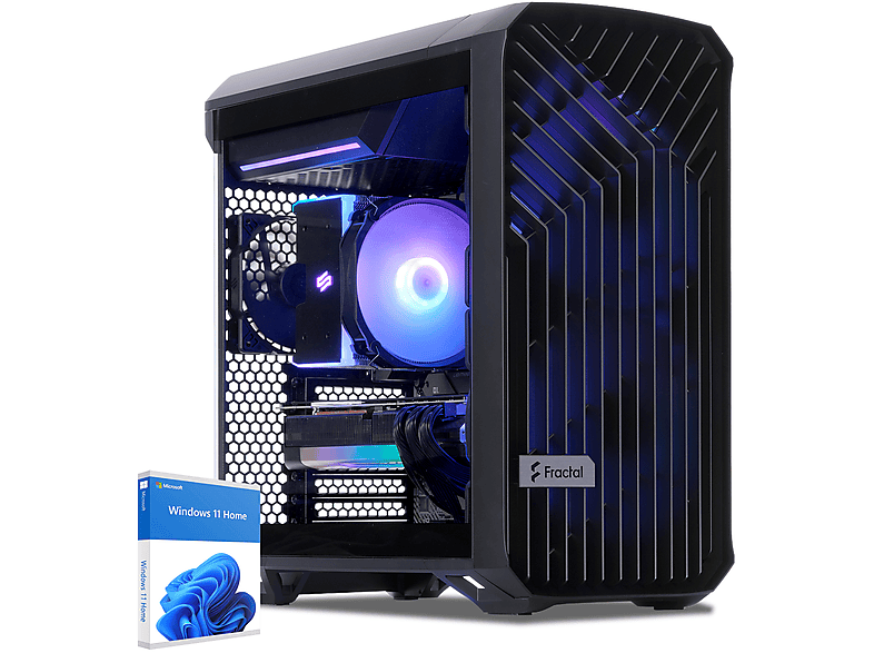 PC Sobremesa | SEDATECH UCC3405I2I1HF, Intel Core Ultra 5 245KF 14x 3.6Ghz (max 5.2Ghz), 32 GB RAM, 2000 GB SSD, GeForce RTX™ 4070 Ti Super™, Windows 11 (64 Bit), Negro 