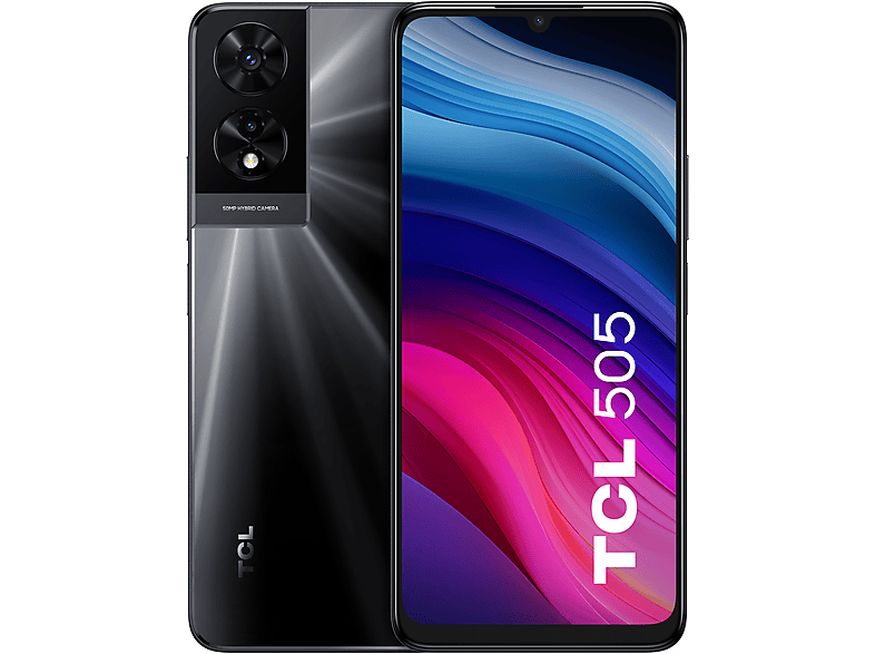 Móvil | TCL 505, Gris, 128 GB, 4 GB RAM, 6,75