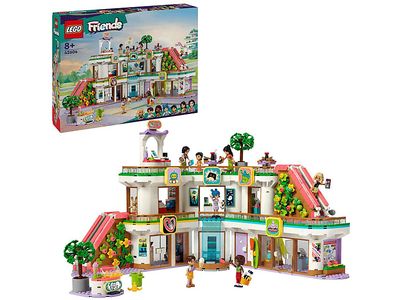 Juego de construcción | LEGO® Friends Centro Comercial de Heartlake City Juguete para desarrollar habilidades sociales 42604 LEGO, Desde 8 años, Plástico, LEGO Friends 