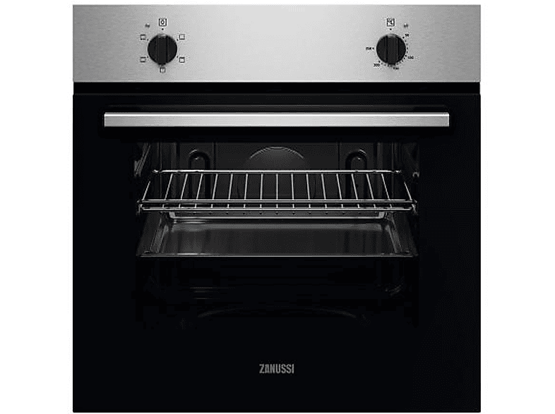 Horno multifunción | ZANUSSI ZANZOHNB0X2, Integrable, Cable de corriente, No, 56 l, 560 mm, Inox 