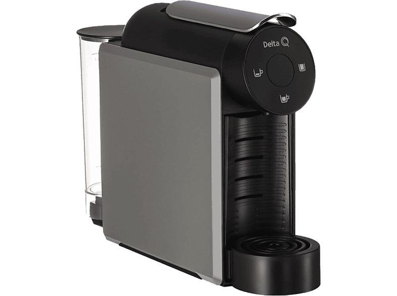 Cafetera de cápsulas | DELTA Delta q Miniqool, 19 bar, 1200 W, Cinzento