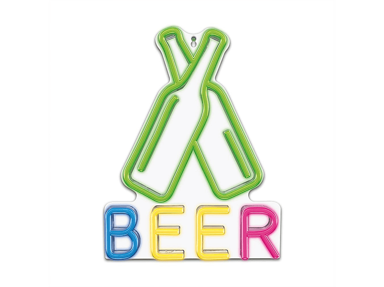 Luz neón | Forever Neon Plexi Led Beer multicolor FOREVER, Multicolor 