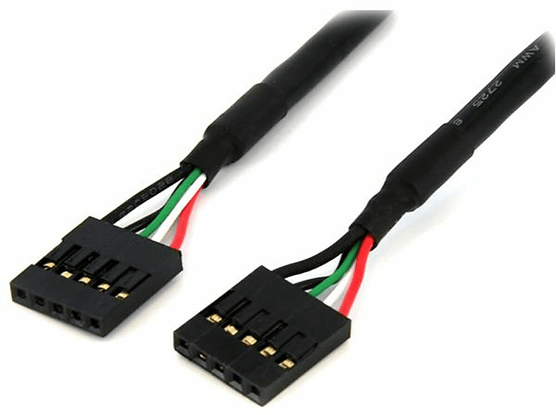 Cable USB | STARTECH USBINT5PIN, USB 2.0, Negro