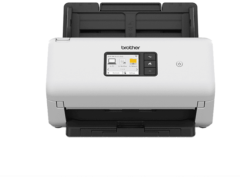 Escáner | Brother ADS4500W, 600 x 600 ppp, 35 ppm, Hasta 70 páginas, Negro y blanco