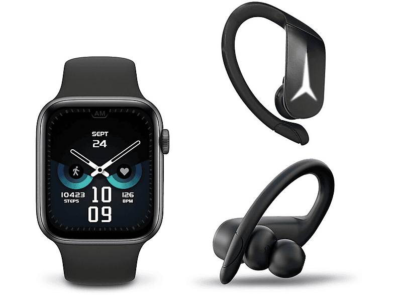 Pack Regalo Active | Auriculares Inalámbricos SportBuds2 + Smartwatch HealthyBand2 KSIX