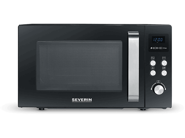 Microondas libre instalación | SEVERIN MW 7752, 900 W, 10 potencia, 25 l, negro 