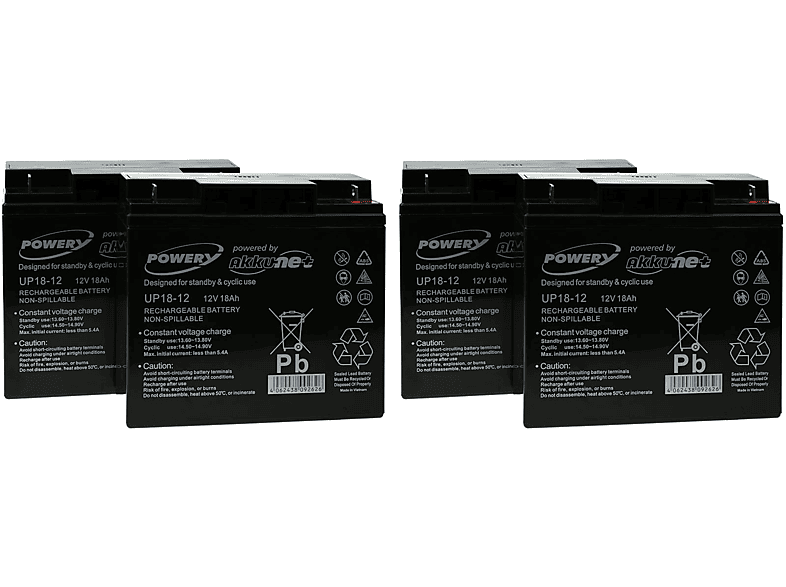 Baterías de Plomo | POWERY Powery Batería de GEL para SAI APC Smart-UPS 2200 