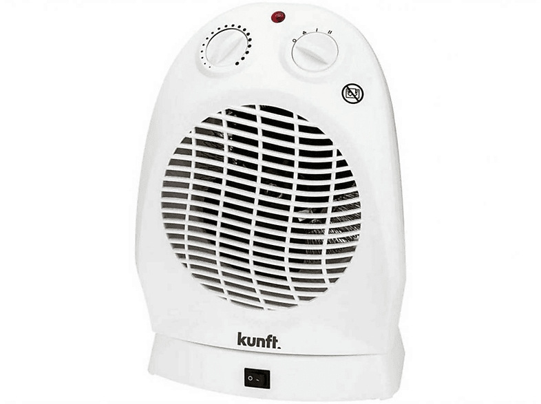 Calefactor cerámico | KUNFT Calefactor Kunft KFH-2701 (2000 W), 2000 W, Blanco 