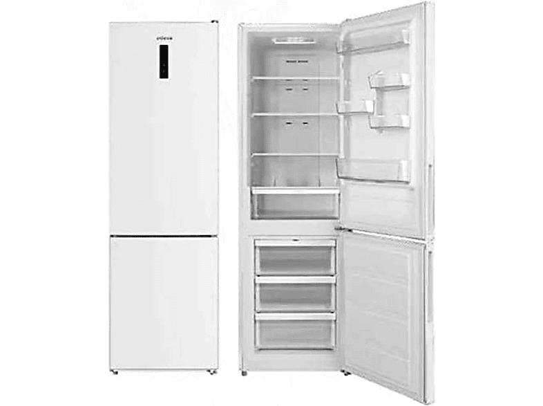 Frigorífico combi | EDESA EFC1832NFWH, Independiente, Sí, 60,00 cm, 309 l, Blanco 