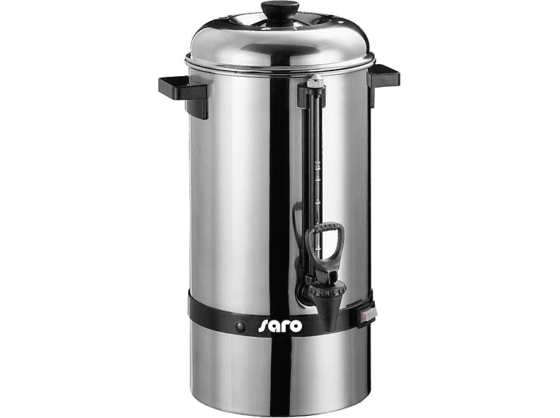 Cafetera de goteo | SARO 317-1000, 1500 W, 6,75 l, 40 tazas, Negro 