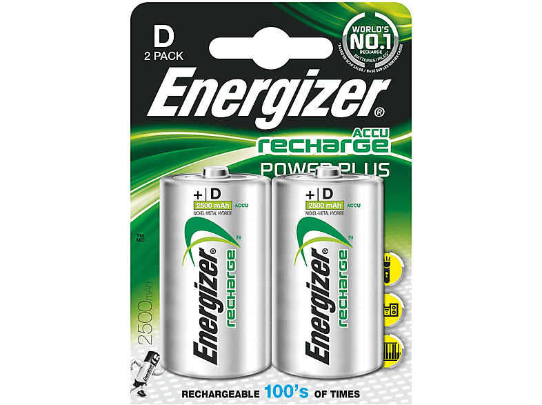 Pilas recargables | ENERGIZER ENGRCD2500 