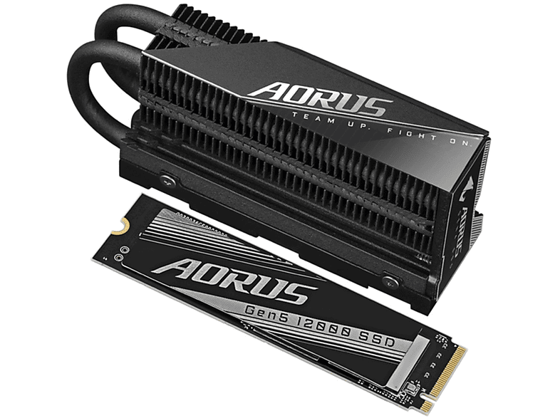 Disco duro SSD interno 1 TB | GIGABYTE AORUS Gen5 12000, Interno, Multicolor