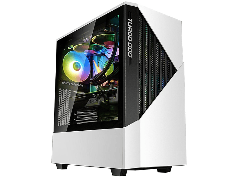 PC Gaming | MEGAMANIA Warriors, Procesador AMD Ryzen 5 5500 Six Core up to 4.2GHz Turbo, 32 GB RAM, 2 TB SSD, Radeon™ RX 6700 XT, Windows 11 Pro (64 Bit), Windows 11 Pro, Negro