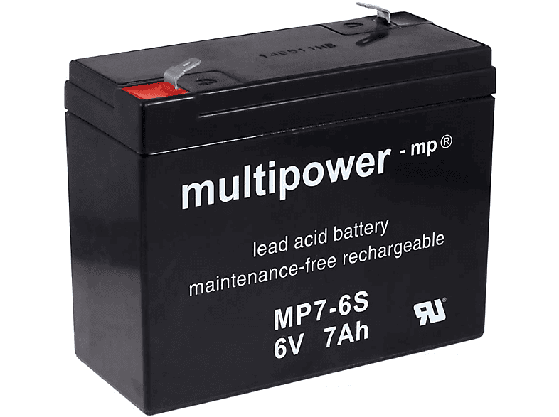 Baterías de Plomo | POWERY Powery Batería de plomo-sellada (multipower) MP7-6S 