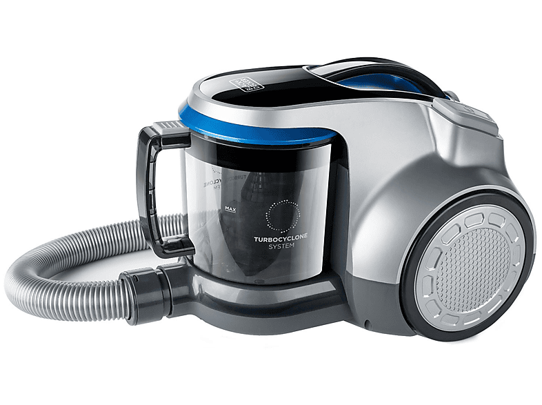 Aspirador sin bolsa | BLACK & DECKER BXVML700E, 700 W, 2 l, Gris 