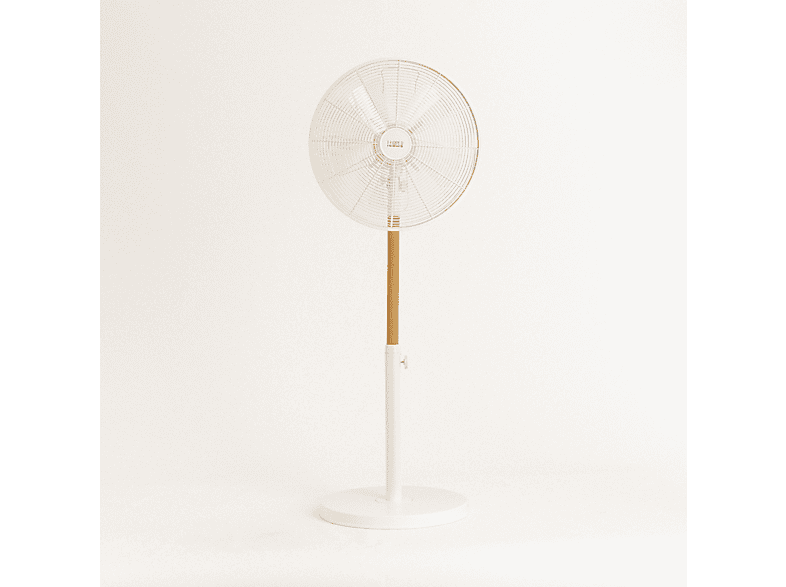 Ventilador de pie | CREATE AIR STAND WOOD, 350 W, 3 velocidades, White 