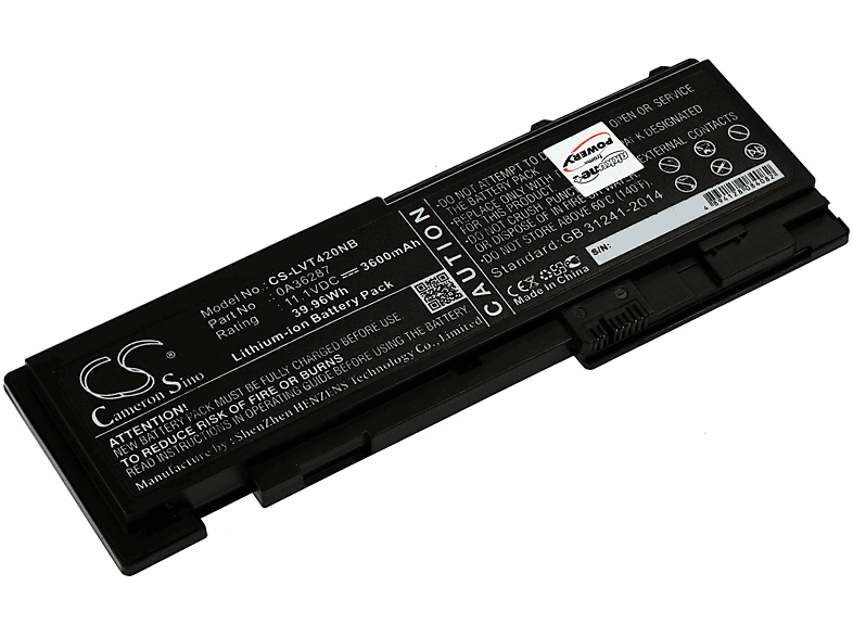 Batería | POWERY Batería compatible con Lenovo modelo 42T4845 