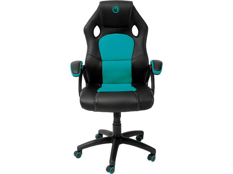 Silla gaming | Nacon CH-310, Ergonómico, Altura regulable, Máximo 110 kg, 5 ruedas, Negro y verde