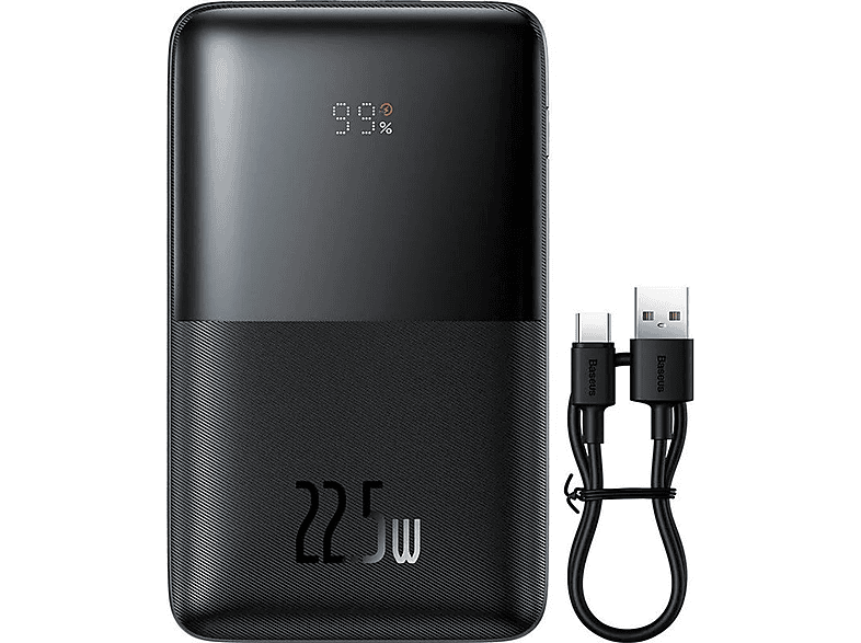 Powerbank | BASEUS Bipow Pro 22.5W 20000 mAh, 20000 mAh, Negro 