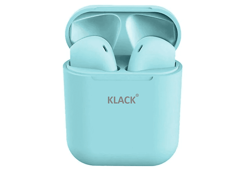 Auriculares | INPOD BLUETOOTH KLACK, Intraurales, Bluetooth, Inalámbrico, Turquesa