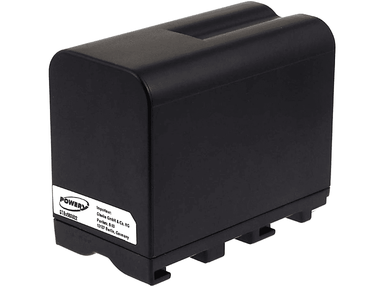 Batería | POWERY Batería compatible con Sony CCD-TR411E 6600mAh Color Negro 