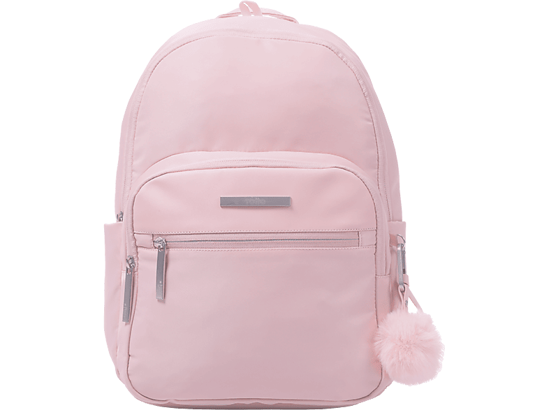 Mochila para portátil | Adelaide 3 - Rosa Pequeño TOTTO, Exterior: Poliester=95%, Poliuretano=5%, Forro: Poliester=100% Rosa 