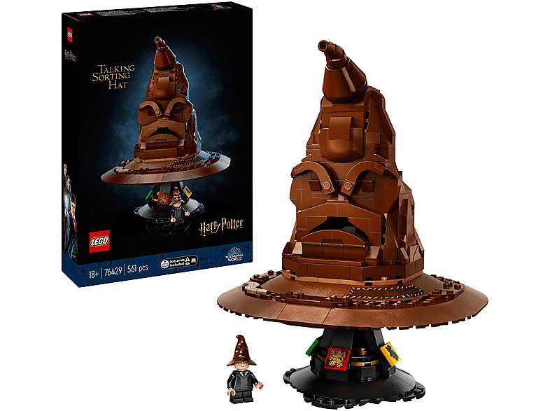 Juego de construcción | LEGO® Harry Potter™ Sombrero Seleccionador Parlante Regalo basado en el mundo de Hogwarts™ 76429 LEGO, Desde 18 años, Plástico, LEGO Harry Potter 