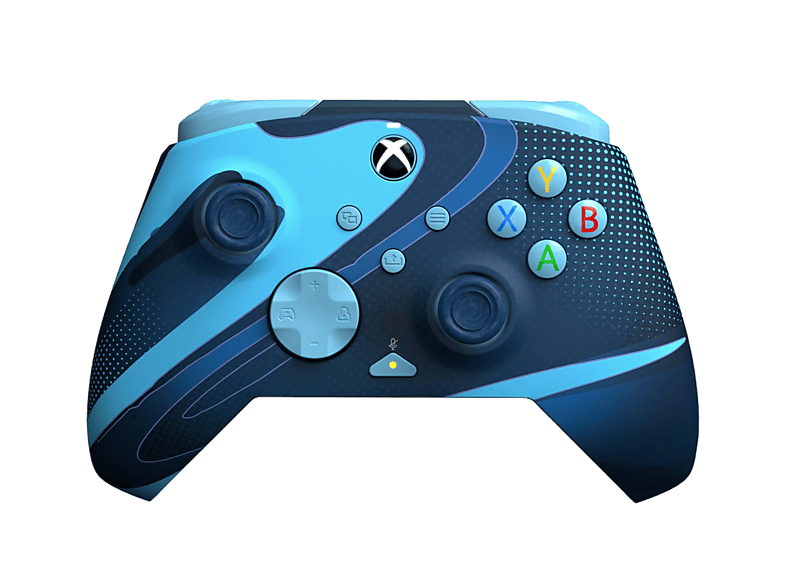 Mando | Xbox Series X Rematch Wired Controller Glow Blue Tide PDP, PC, Xbox One, Xbox Series S, Xbox Series X, Cable, Glow Blue Tide 