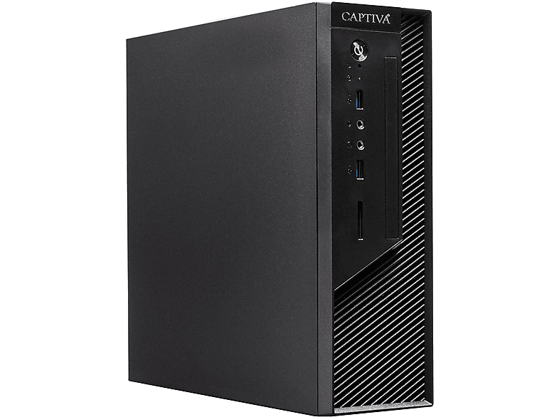 PC Sobremesa | CAPTIVA Workstation I73-159, Intel Core i5 13400T, 10 Núcleos, 16 GB RAM, 1 TB SSD, UHD Graphics, Windows 11 Pro (64 Bit), Windows 11 Pro (64 Bit), Negro 