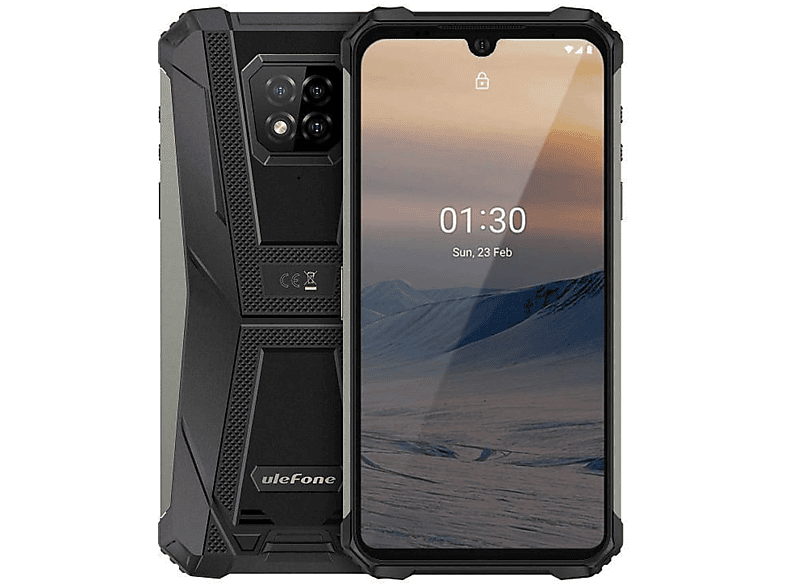 Móvil | ULEFONE ULEFONE ARMOR 8 PRO 8+128GB DS 4G BLACK, Negro, 128 GB, 8 GB RAM, 6,1