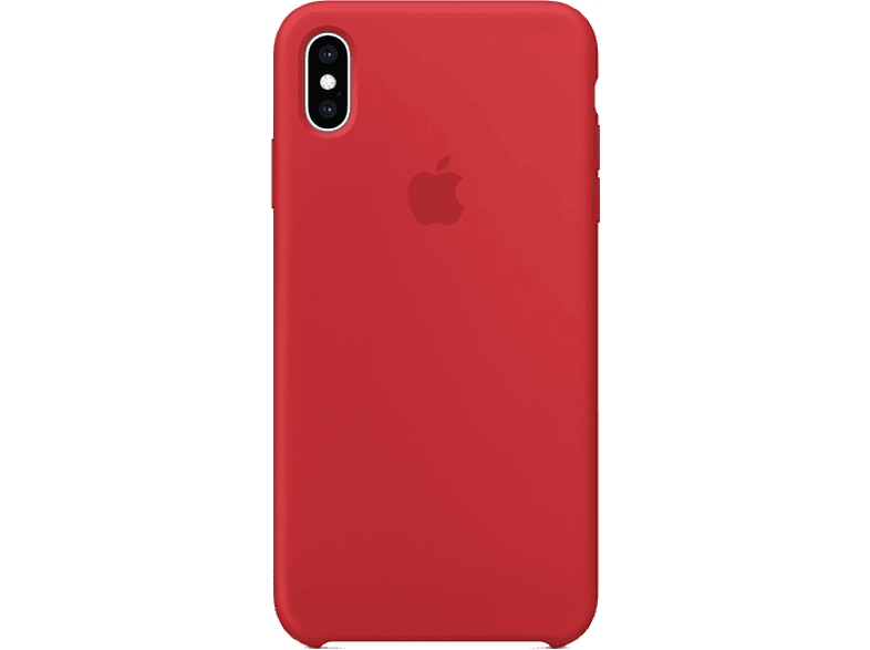 Funda | Apple funda Silicone Case MTFH2ZM/A para el iPhone XS Max, Silicona, Rojo, (PRODUCT)RED 